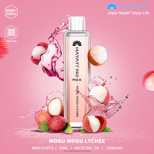 Hayati Pro Max disponibel - XN08112 Hayati Stockholm mogu mogu litchi
