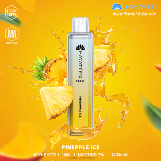 Hayati Pro Max disponibel - XN08114 Hayati Vape Flavours ananas is