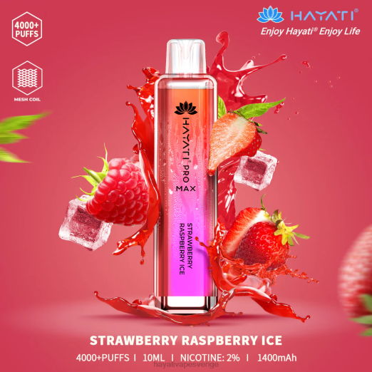 Hayati Pro Max disponibel - XN08122 Hayati Stockholm jordgubbshallonis