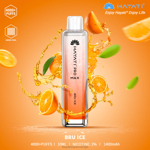 Hayati Pro Max disponibel - XN08130 Hayati Vape Shop bru is