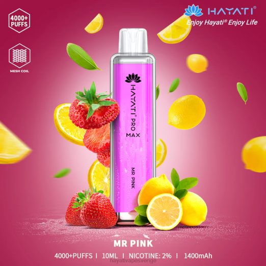 Hayati Pro Max disponibel - XN08135 Hayati Vape Near Me herr rosa