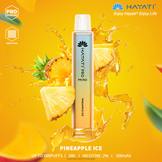 Hayati Pro Mini disponibel - XN0817 Hayati Flavours Sverige ananas is