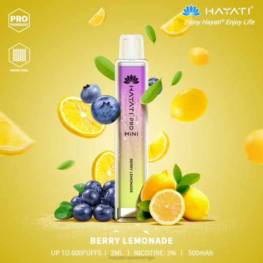 Hayati Pro Mini disponibel - XN082 Hayati Stockholm bär lemonad