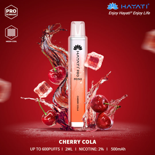 Hayati Pro Mini disponibel - XN087 Hayati Flavours Sverige körsbärscola