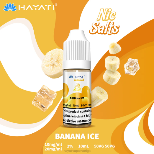 Hayati Pro Max fina salter - XN08230 Hayati Vape Shop bananis