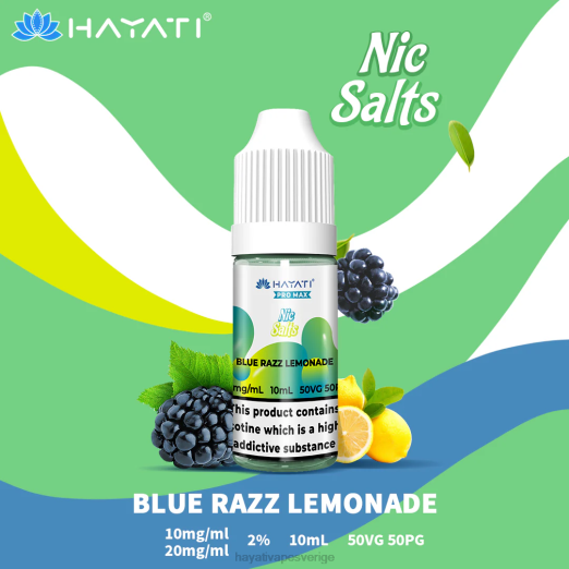 Hayati Pro Max fina salter - XN08232 Hayati Stockholm blå razz lemonad
