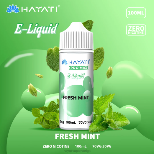 Hayati Pro Max fina salter - XN08255 Hayati Vape Near Me fräsch mint