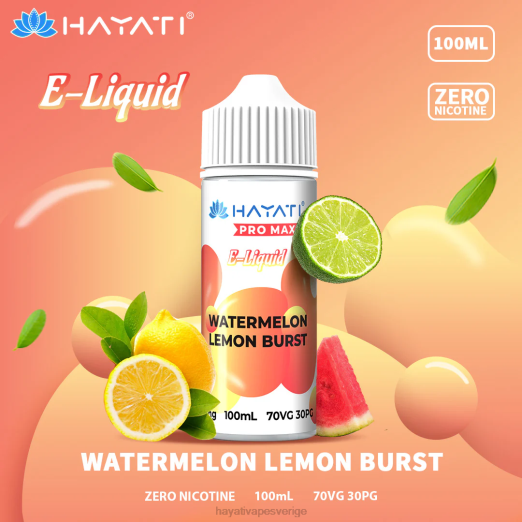 Hayati Pro Max fina salter - XN08261 Hayati Sverige vattenmelon citron sprängs