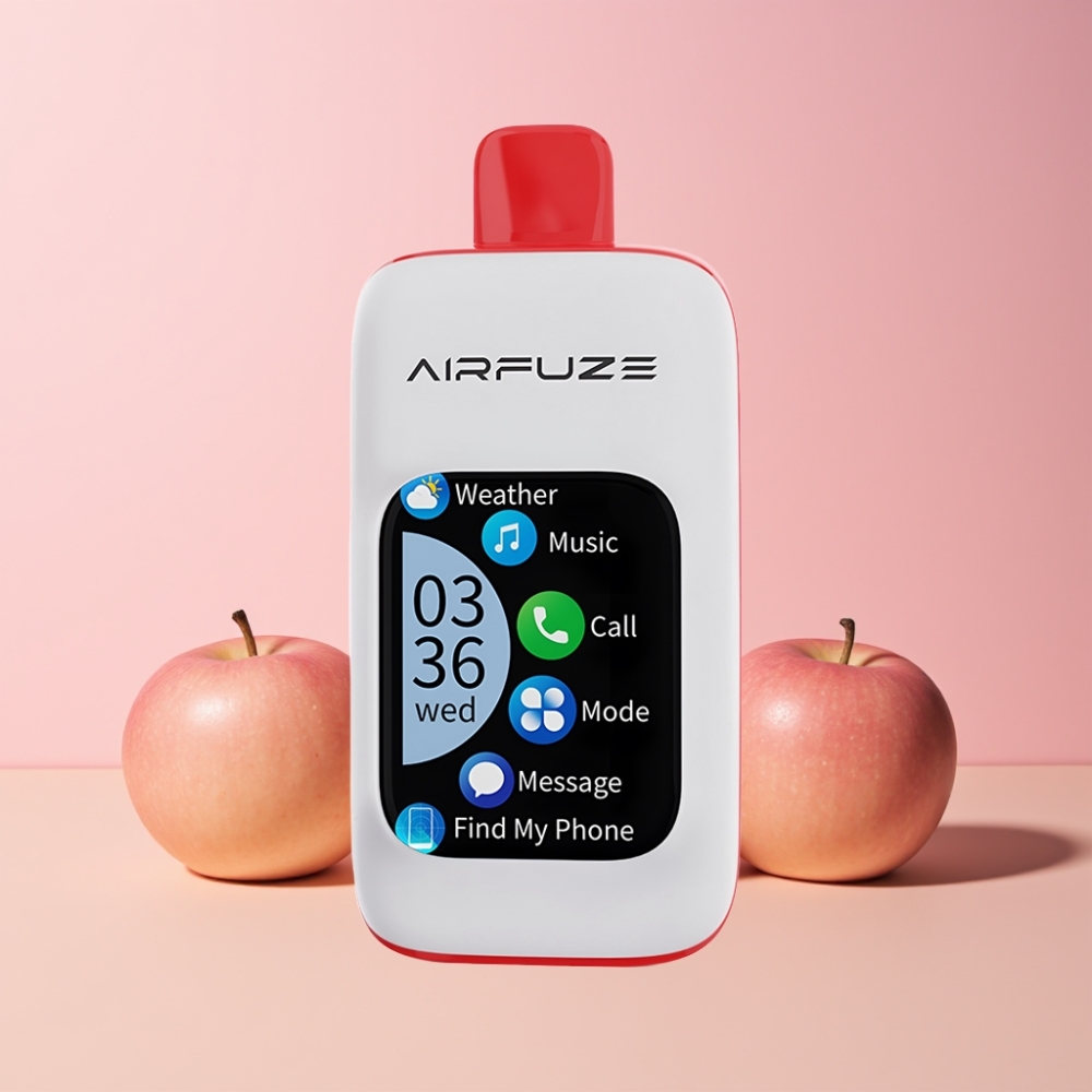 AirFuze Smart 30000 Puffar TFT Touch Skärm 900mAh Type-C Sverige Grossist Trippel Äpple