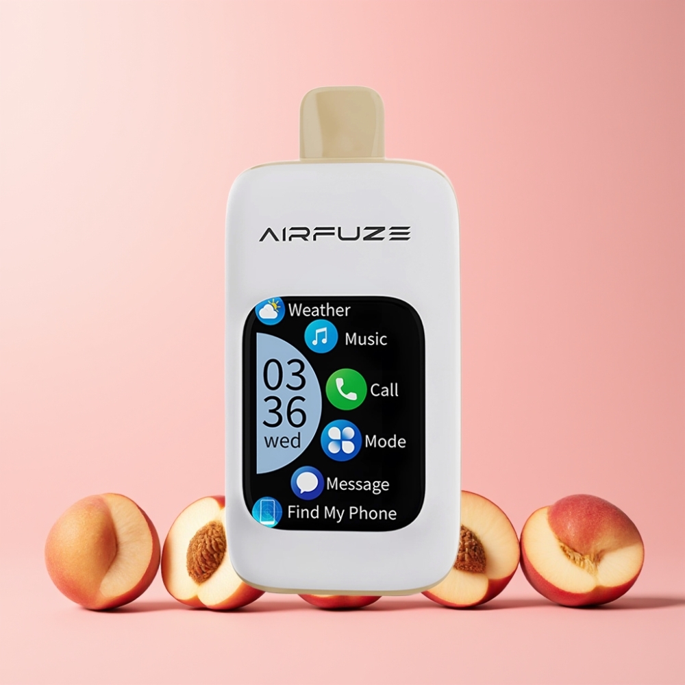 AirFuze Smart Pro 40000 Puffs 900mAh 20ML 2%/5% Sverige Grossist Saftig Persika