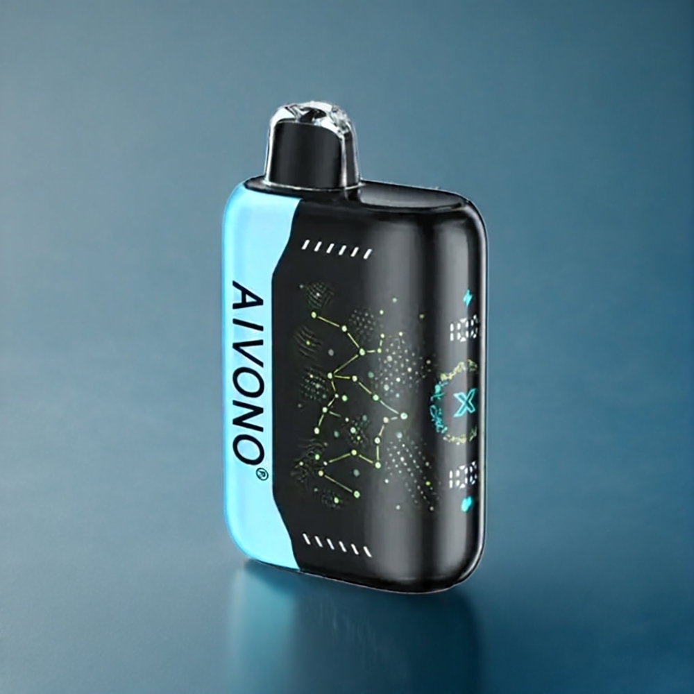 Blå Hallon Is Aivono Aim Boom 25000 Puffar 28ml 650mAh Sverige Grossist
