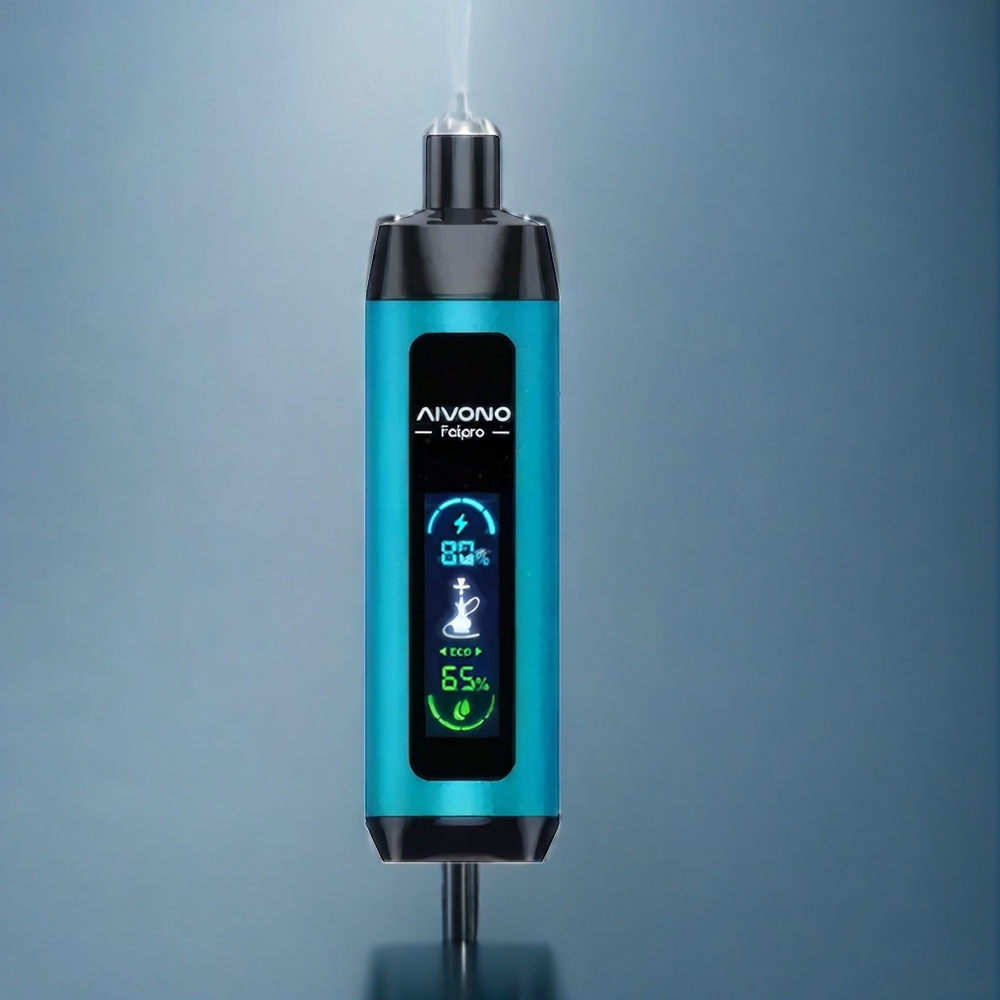 Blåbär Aivono AIM FATPRO 22000 Puffar 28ml 5% Nikotin 600mAh Sverige Grossist