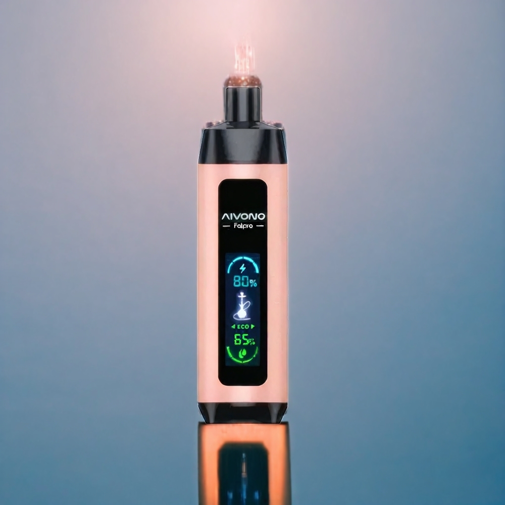 Persika Is Aivono AIM FATPRO 22000 Puffar 5% Nikotin 28ml E-vätska 600mAh Sverigegrossist