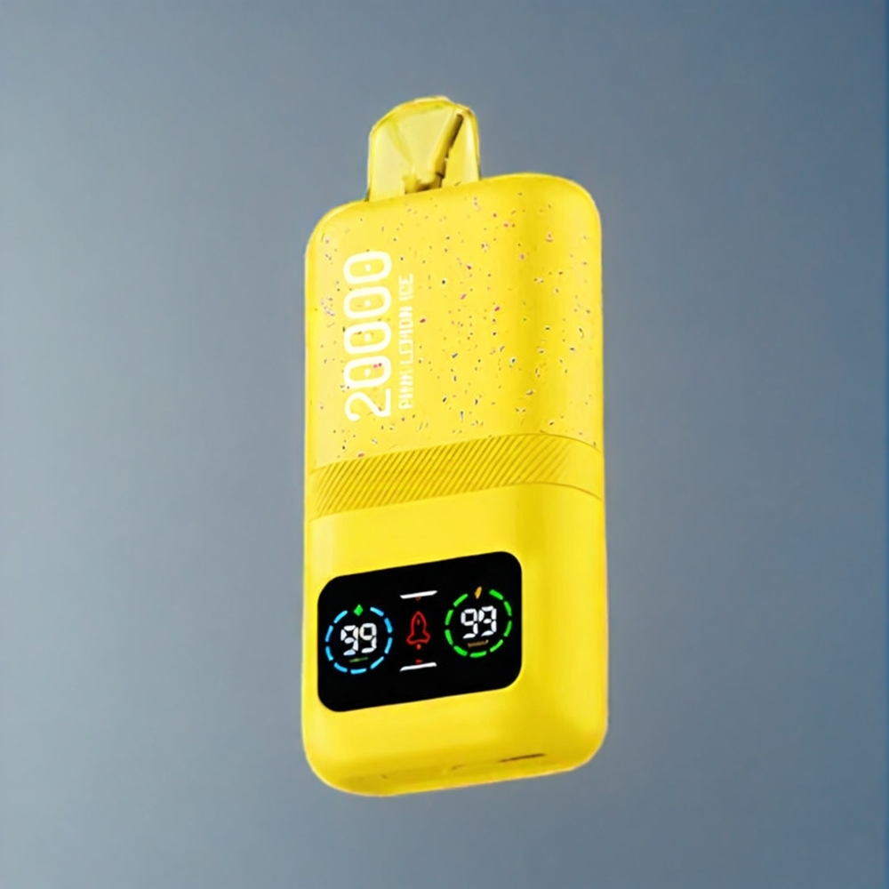 Rosa Citron Is Aivono AIM MAGIC 20000 Puffar Sverige Grossist Dual Mesh Coils LCD Typ-C Laddbar 600mAh Batteri 26ml E-vätska