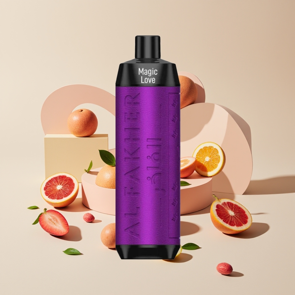 Al Fakher Crown Bar 8000 Kristall Engångs Vape Magisk Kärlek Sverige Grossist 600mah 18ml 5mg 0.6ohm