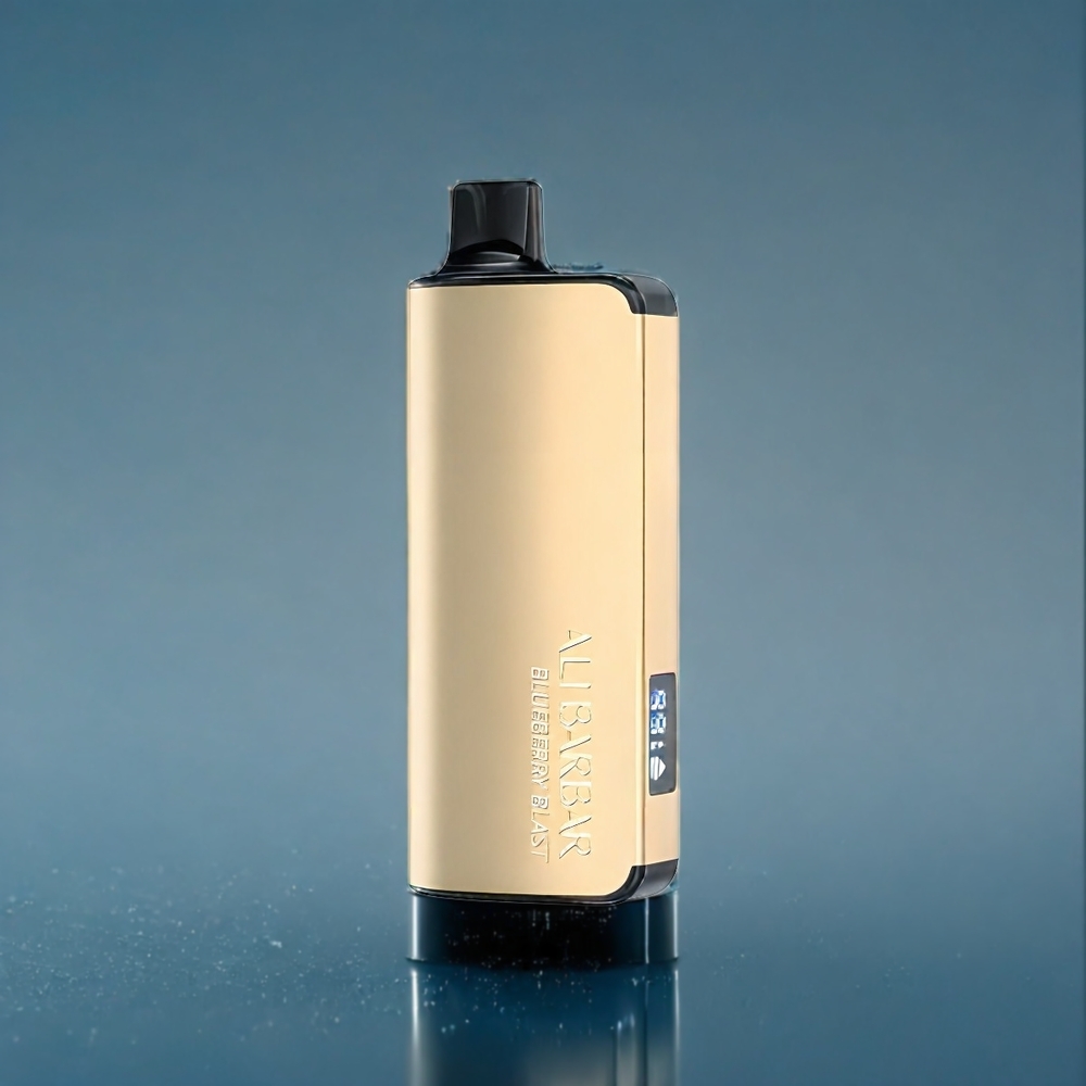 Blåbärsblast Alibarbar Ingot 9000 Puffar Sverige Grossist 22ml 2350mAh LED