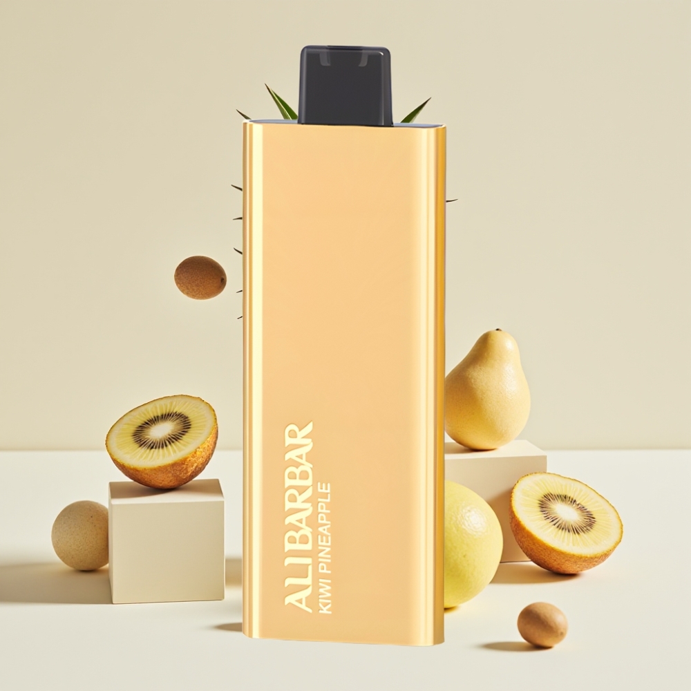 Alibarbar Pandora 7000 Puffs 17 ml 1.0 Ohm Sverige Grossist Kiwi Ananas