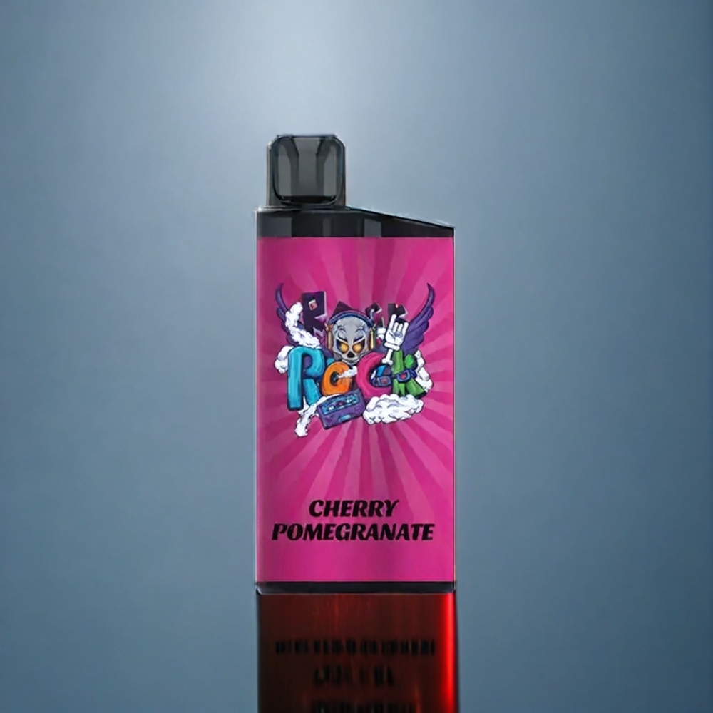 Körsbär Granatäpple Iget Bar 3500 Puffar Sverigegrossist 1.2 Ohm Mesh Coil 1400 mAh PC ALU
