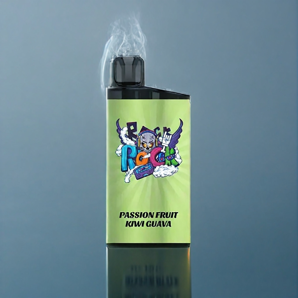 Passionfrukt Kiwi Guava Iget Bar Sverige Grossist 3500 Puffar 1400mAh Mesh Coil PC ALU