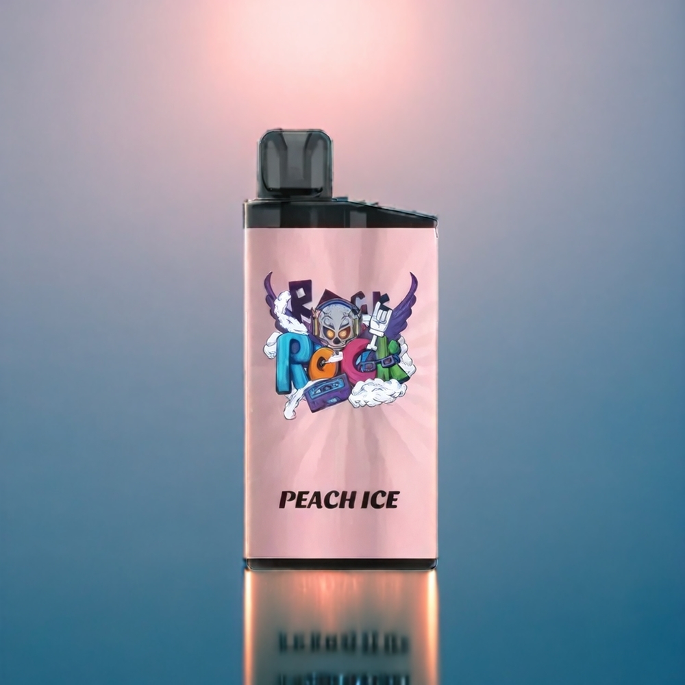 Persik Is Iget Bar 3500 Puffar 1.2 Ohm Mesh 1400 mAh Sverige Grossist