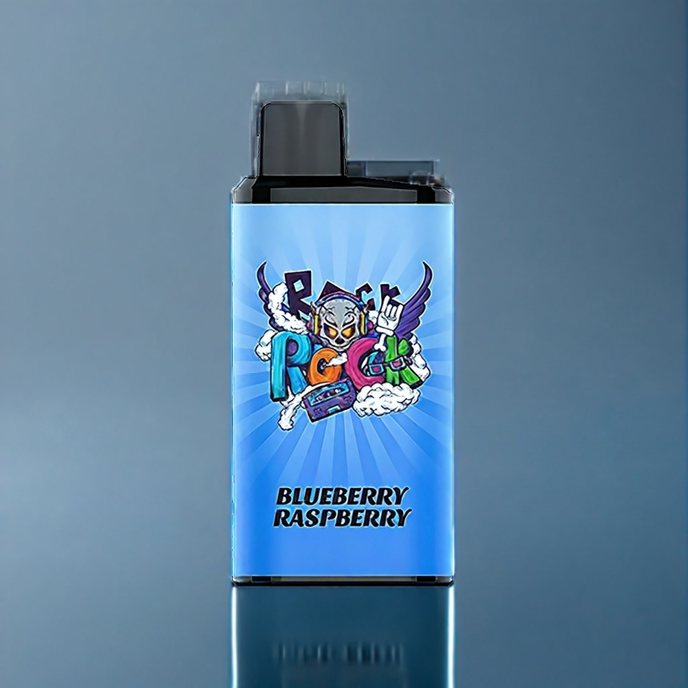 Blåbär Hallon Iget Bar Pro 10000 Puffar 44.1x22.5x96.5 mm 2000 mAh 1.2 Ohm Mesh Coil PC ALU 93 g Sverige Grossist