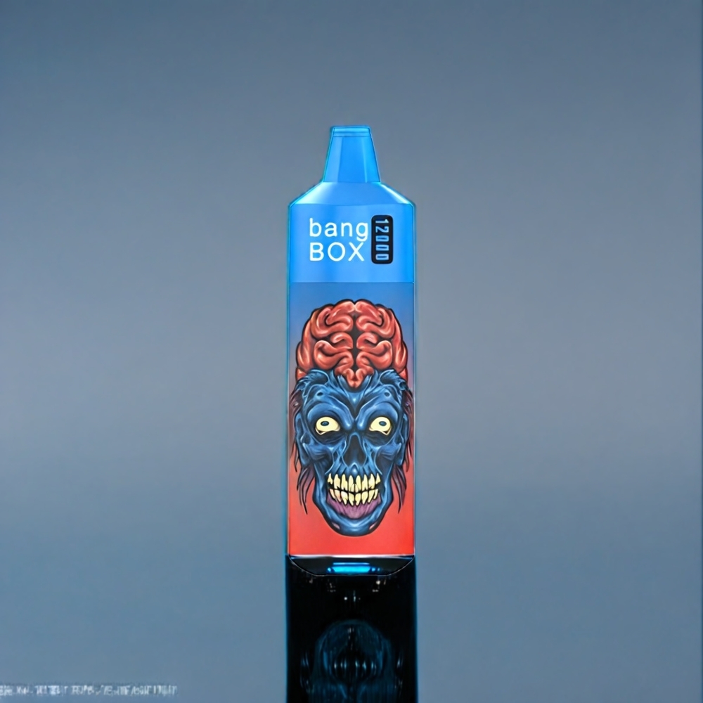 Blå Hallon Is Bang Box 12000 Puffar 23ML 650mAh TYPE-C 0%-5% Salt Nic Sverige Grossist