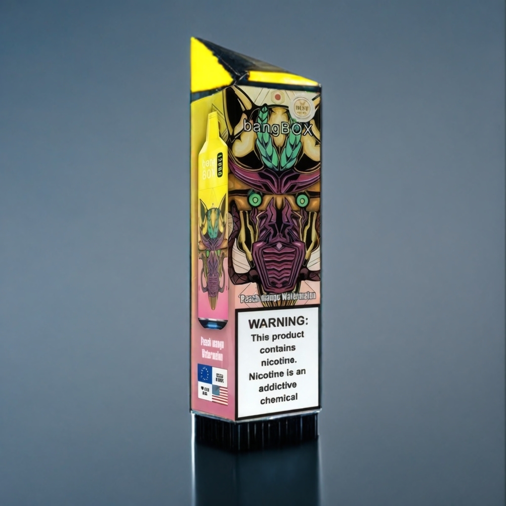 Persikon Mango Vattenmelon Bang Box 12000 Puffar 23ML 650mAh TYPE-C 0%-5% Sverige Grossist