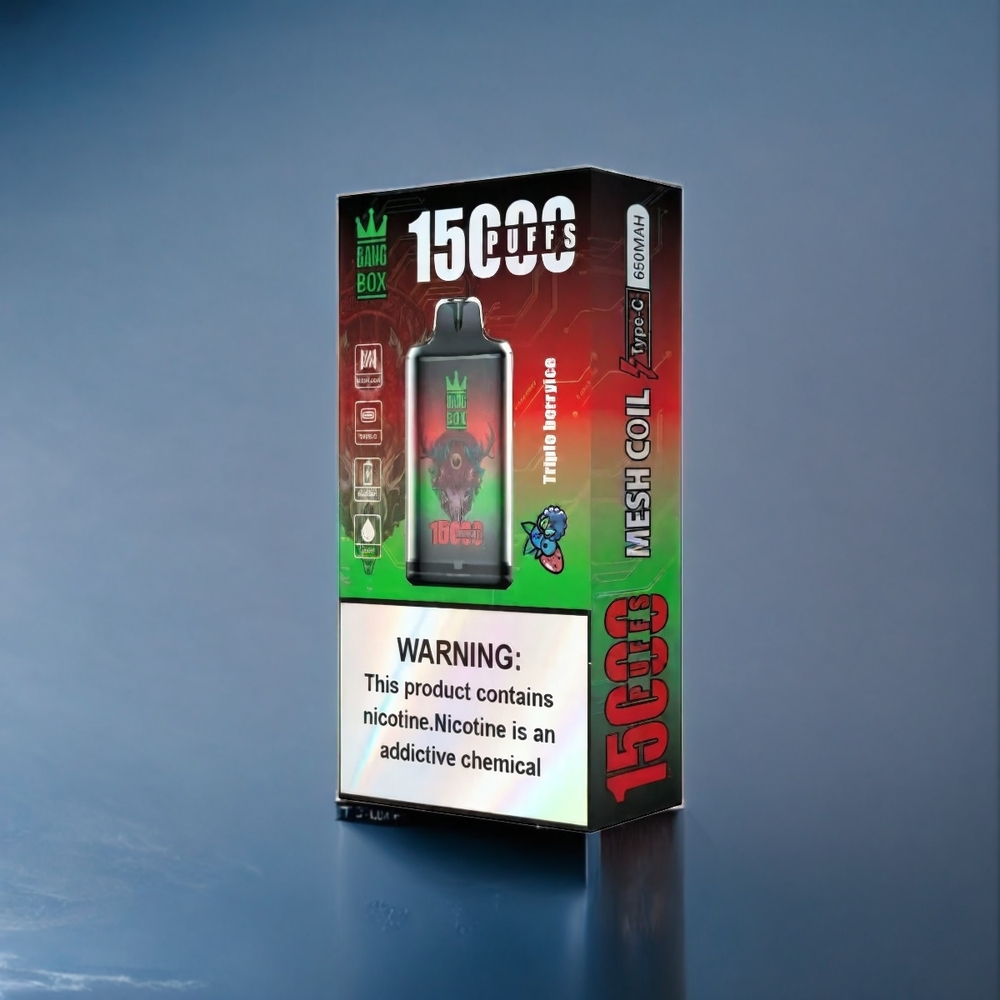 Triple Bär Is Bang Box 15000 Puffar 23ml 5% Sverige Grossist