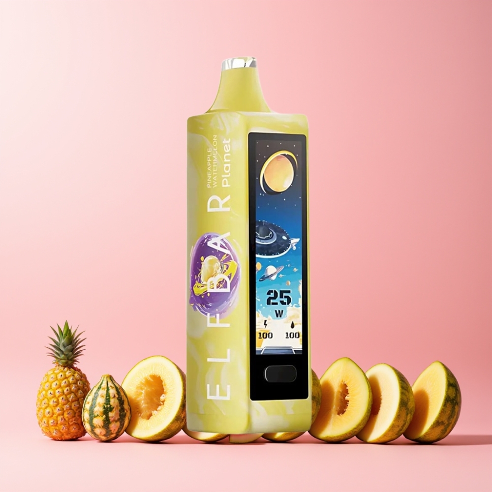 Elf Bar Planet 25000 Puffs 18ml 800mAh Mesh Sverige Grossist Ananas Vattenmelon