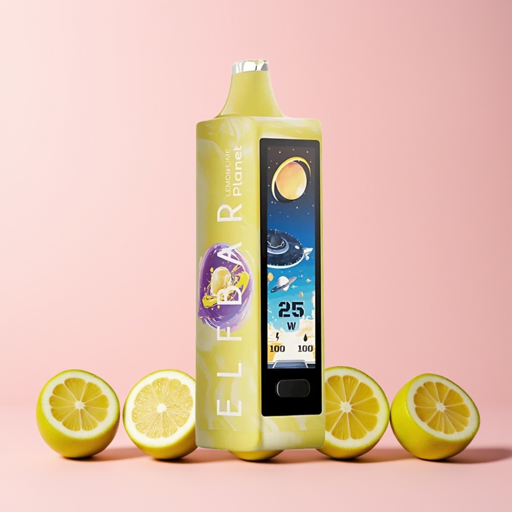 Elf Bar Planet 25000 Puffs 18ml Mesh 800mAh Sverige Grossist Citron Lime