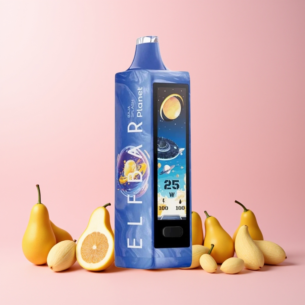 Elf Bar Planet 25000 Puffs Mesh 800mAh 18ml Sverige Grossist Baja Splash