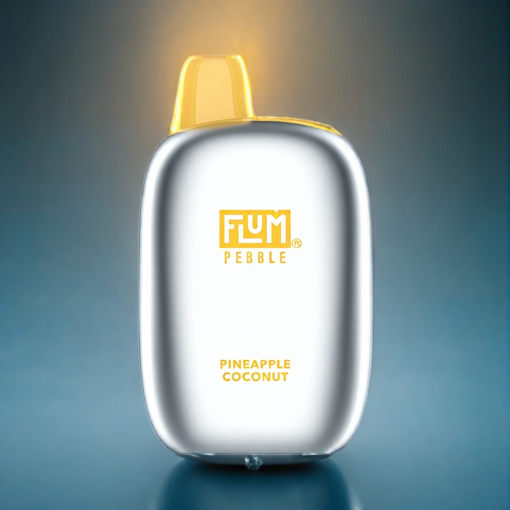 Ananas Kokos Flum Pebble 6000 Puffar 10ml 5% 500mAh Mesh Coil Type-C Sverige Grossist