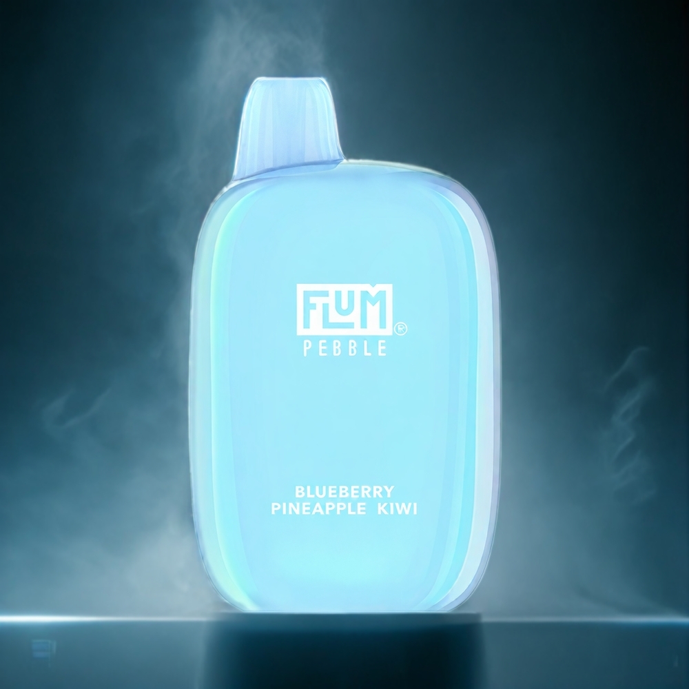 Blåbär Ananas Kiwi Flum Pebble 6000 Puffar 10ml 5% 500mAh Mesh Coil Type-C Sverige Grossist