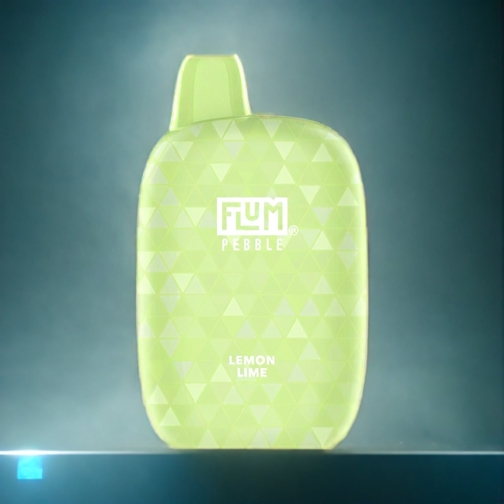 Citron Lime Flum Pebble 6000 Puffar 10ml 5% 500mAh Mesh Coil Type-C Sverige Grossist