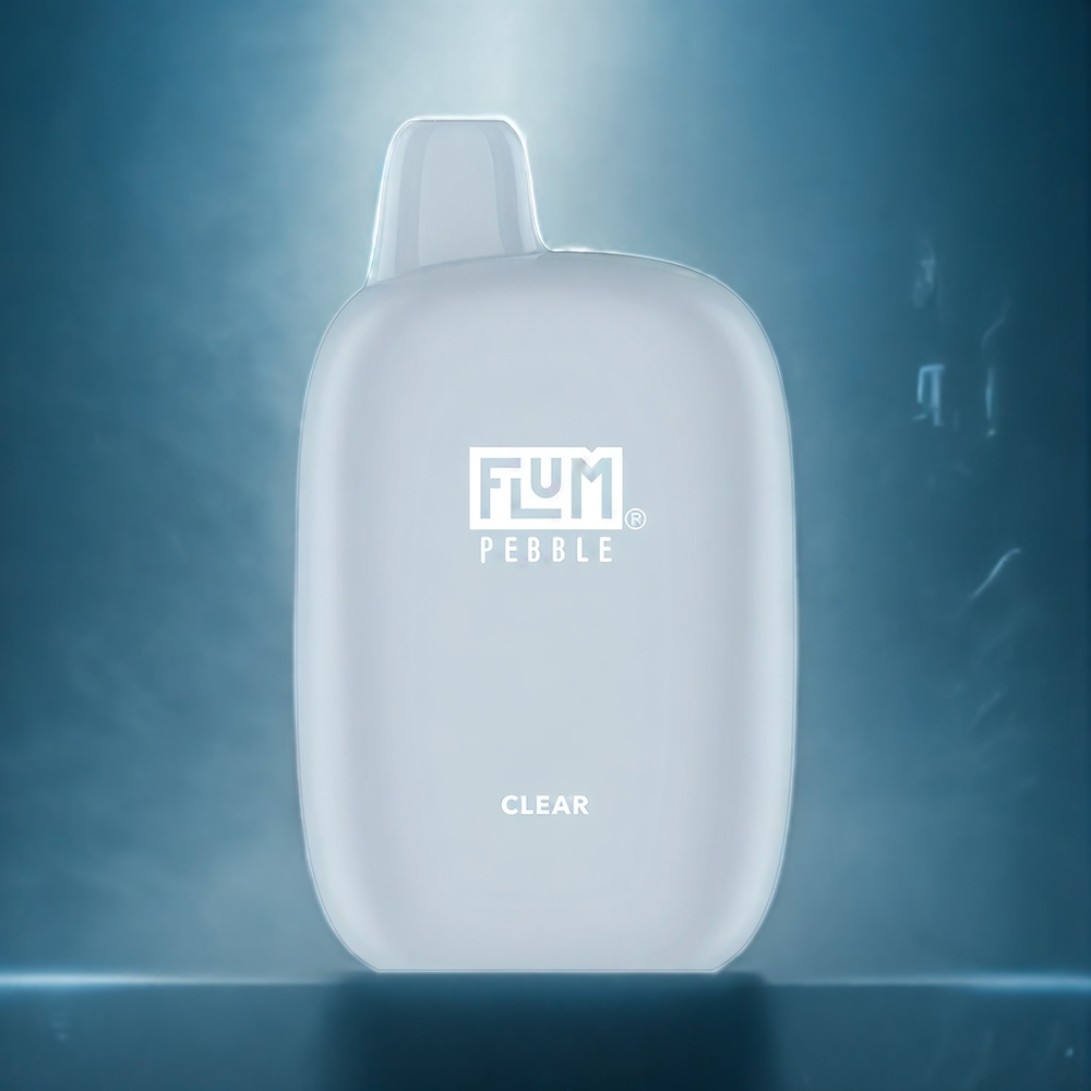 Clear Flum Pebble 6000 Puffar 10ml 5% 500mAh Mesh Coil Type-C Sverige Grossist