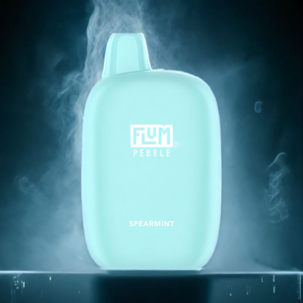 Grönmynta Flum Pebble 6000 Puffar 10ml 5% MESH Sverige Grossist Typ-C Laddning 500mAh