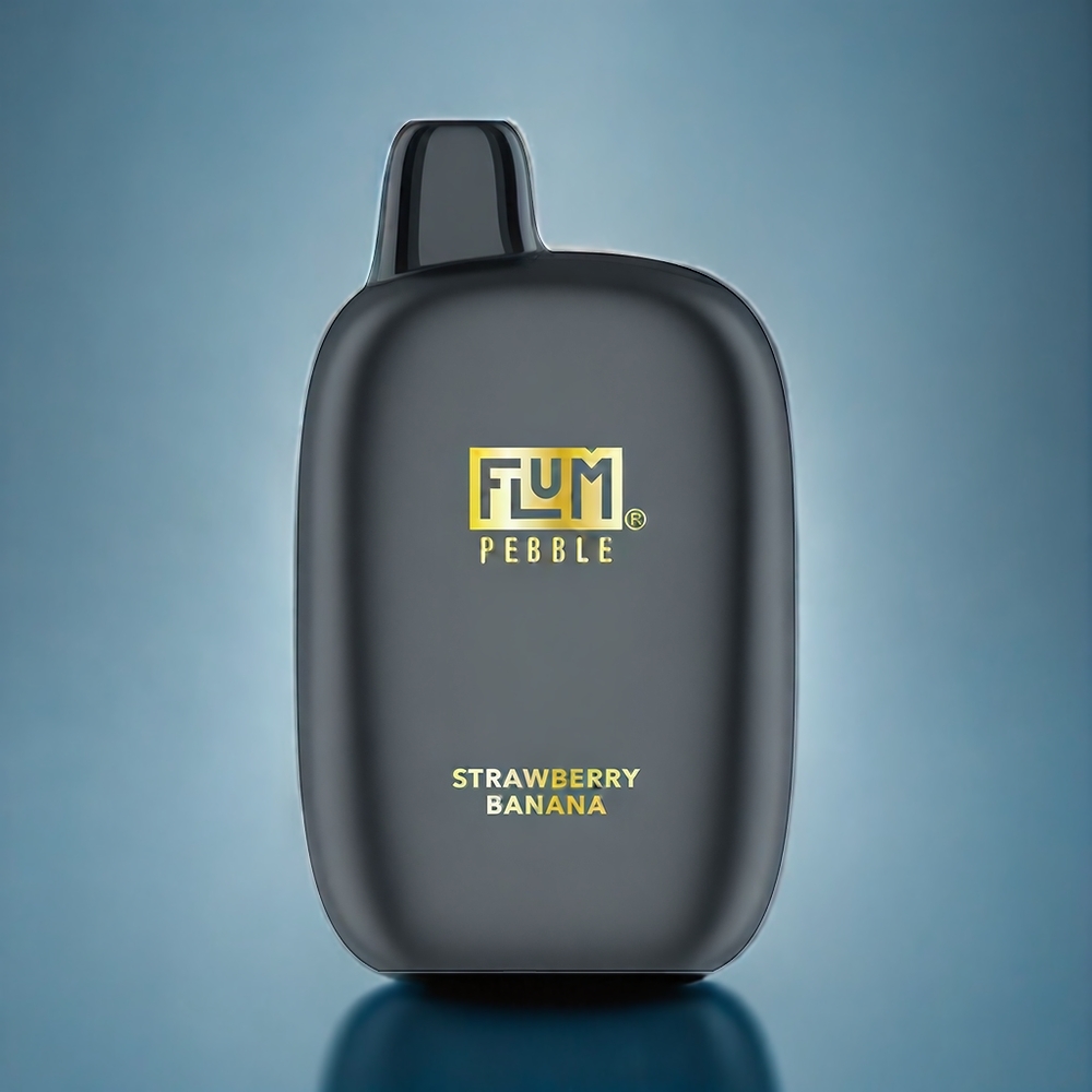 Jordgubbs-Banan Flum Pebble 6000 Pustar 10ml 5% 500mAh Mesh Coil Type-C Sverige Grossist
