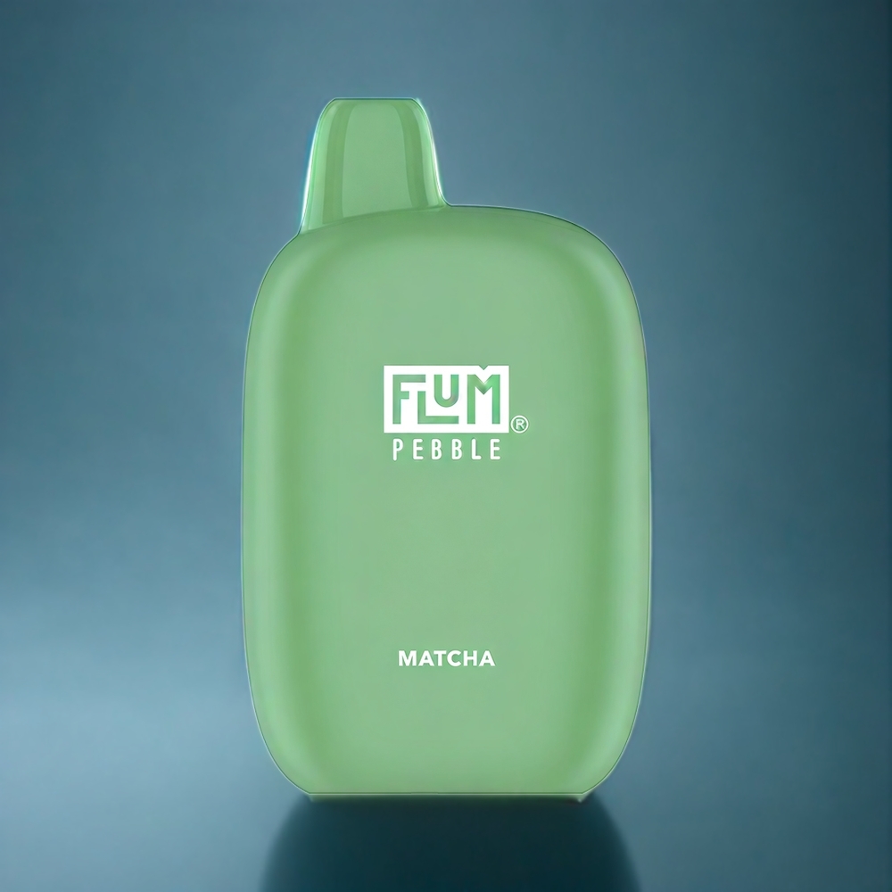 Matcha Flum Pebble 6000 Puffar 10ml 5% 500mAh Mesh Coil Type-C Sverige Grossist