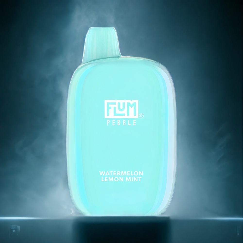 Vattenmelon Citron Mynta Flum Pebble 6000 Puffar 10ml 5% 500mAh Mesh Coil Type-C Sverigegrossist
