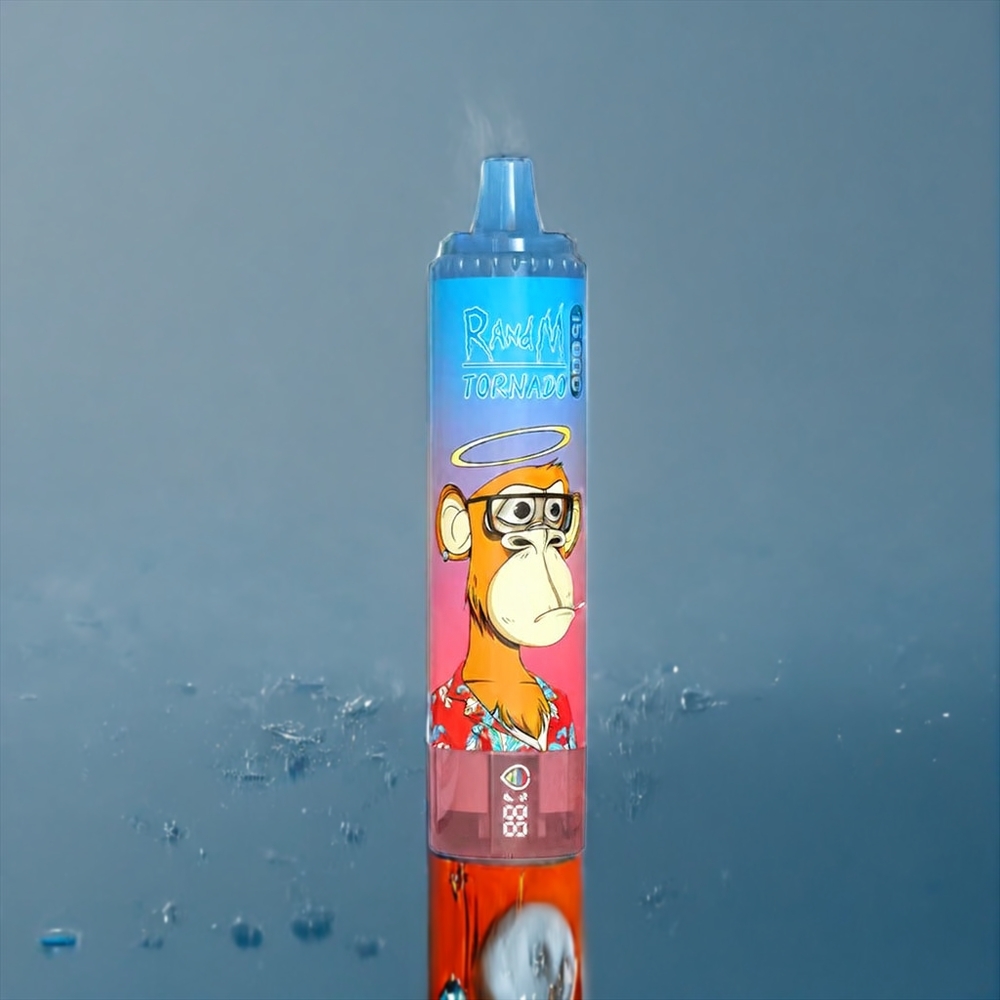 Blå Hallon Körsbär Fumot Randm Tornado 15000 Puffar 25ml 850mAh Mesh Sverigegrossist
