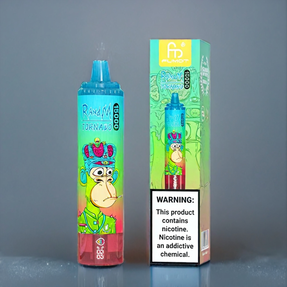 Jordgubb Vattenmelon Fumot Tornado 15000 Puffar 25ml 850mAh 0.9 Ohm Mesh Sverigegrossist
