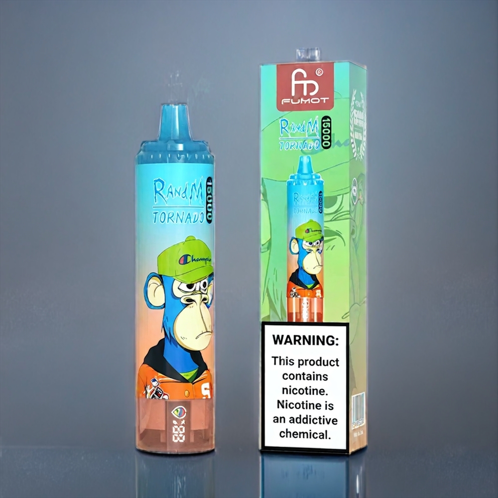 Körsbär Cola Fumot Randm Tornado 15000 Puffar 25ml 850mAh 0.9 Ohm Mesh Sverige Grossist