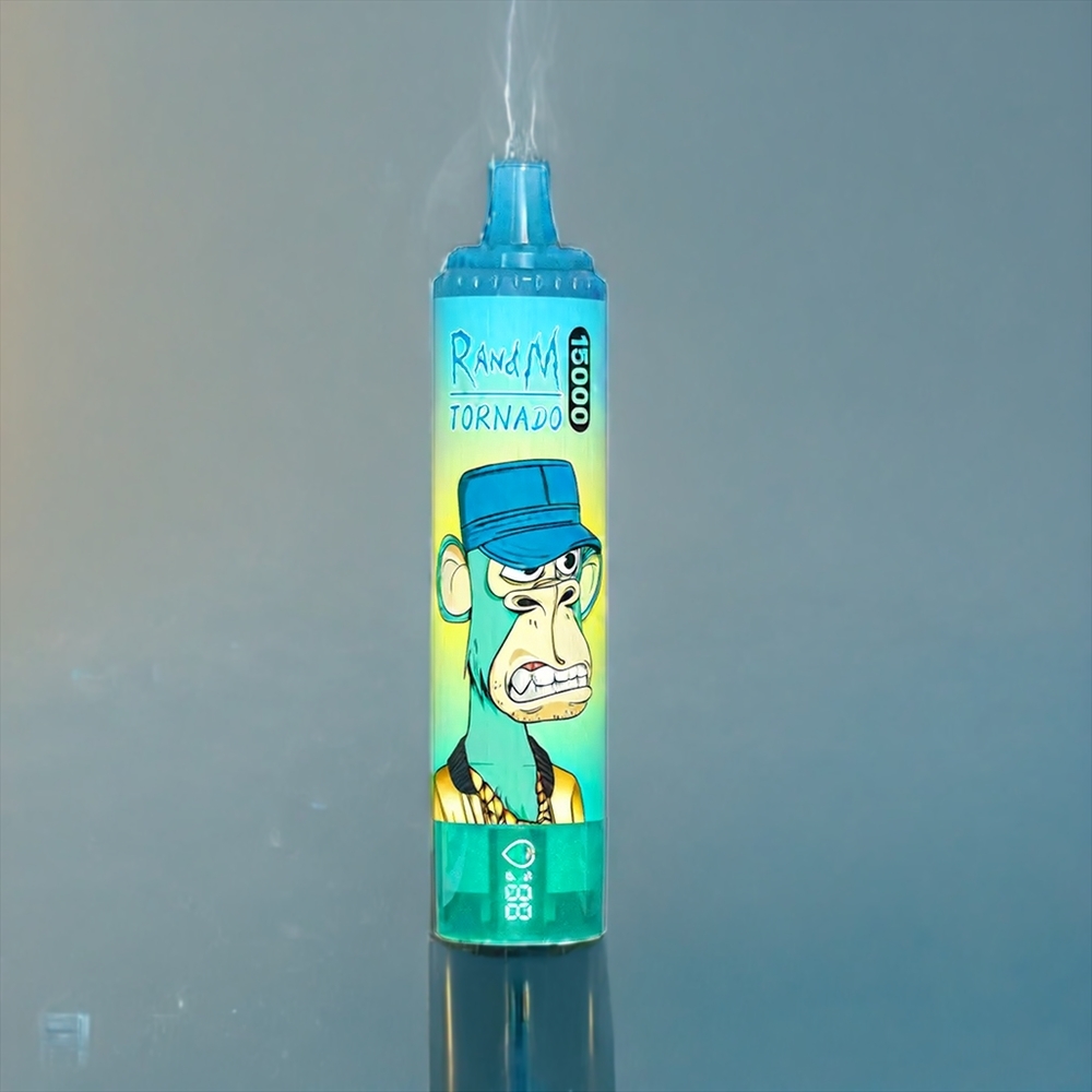 Kiwion Passionsfrukt Guava Fumot Randm Tornado 15 000 Puffar 25ml 850mAh 0.9 Ohm Mesh Coil Sverige Grossist