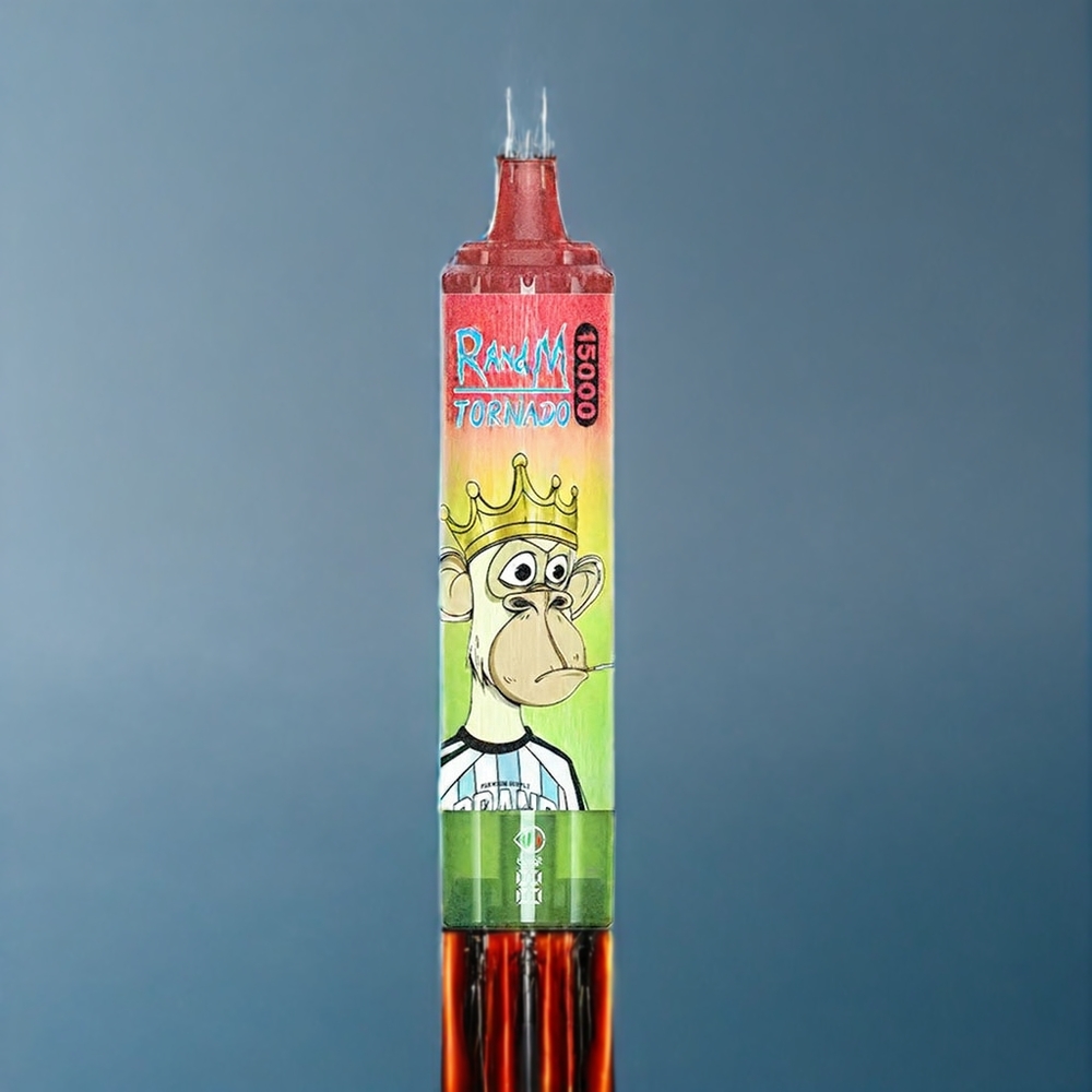 Äpple Persika Päron Fumot Randm Tornado 15000 Puffar 25ml 850mAh 0.9 Ohm Mesh Sverige Grossist