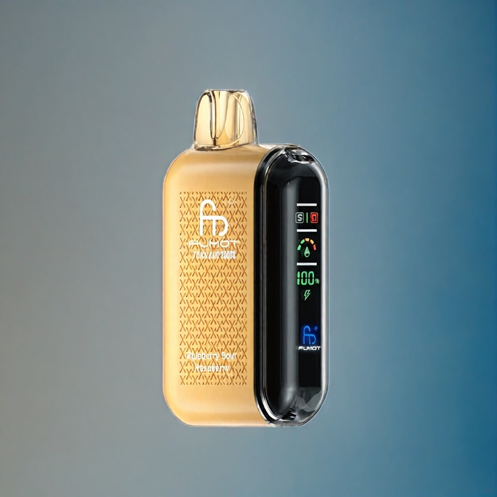 Blåbär Sur Hallon Fumot Tornado 20000 Puffar Dual Mesh Coil Smart Display Sverige Grossist