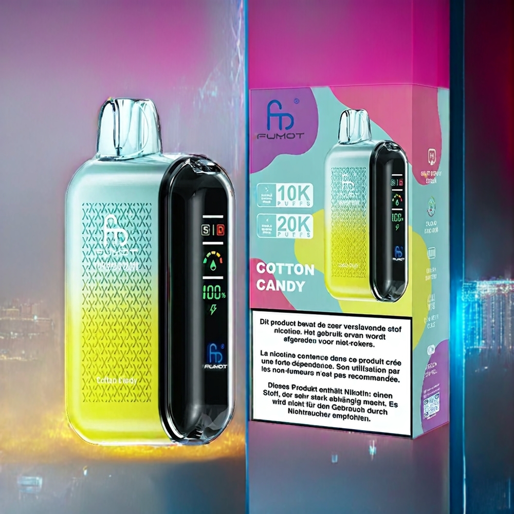 Godisflarn Fumot Tornado Dual Mesh 20ml Smart Display Sverige Grossist