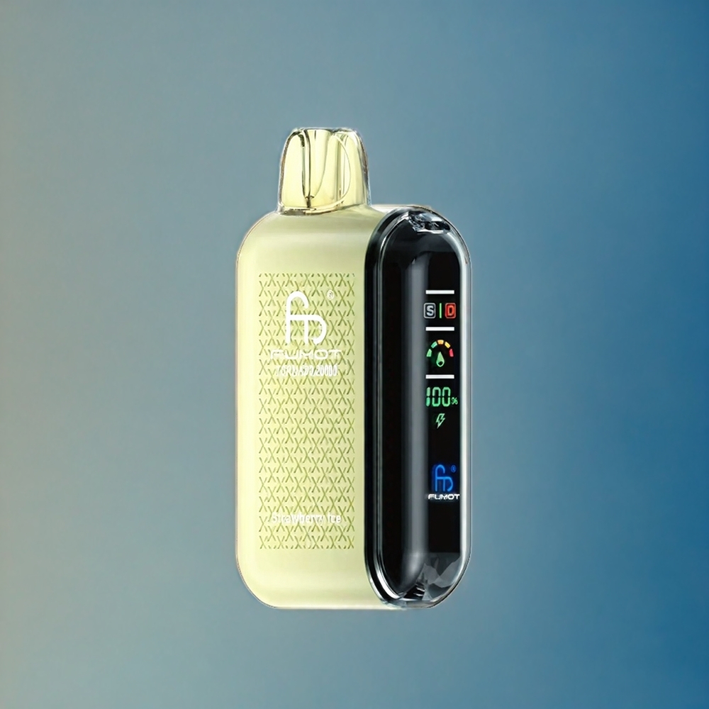 Jordgubb Is Fumot Tornado 20000 Puffar Dual Mesh Coil Smart Display Sverige Grossist