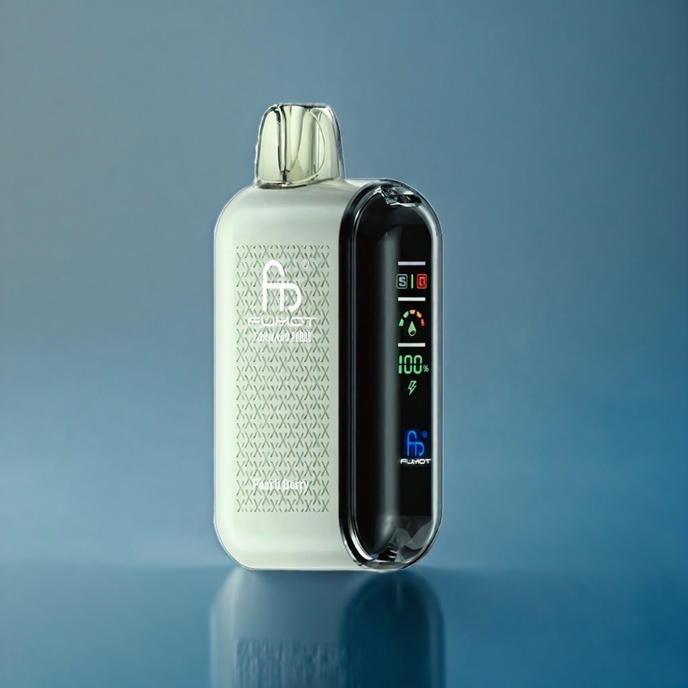 Persika Bär Fumot Tornado 20000 Puffar Dual Mesh 20ml Smart Display Sverige Grossist