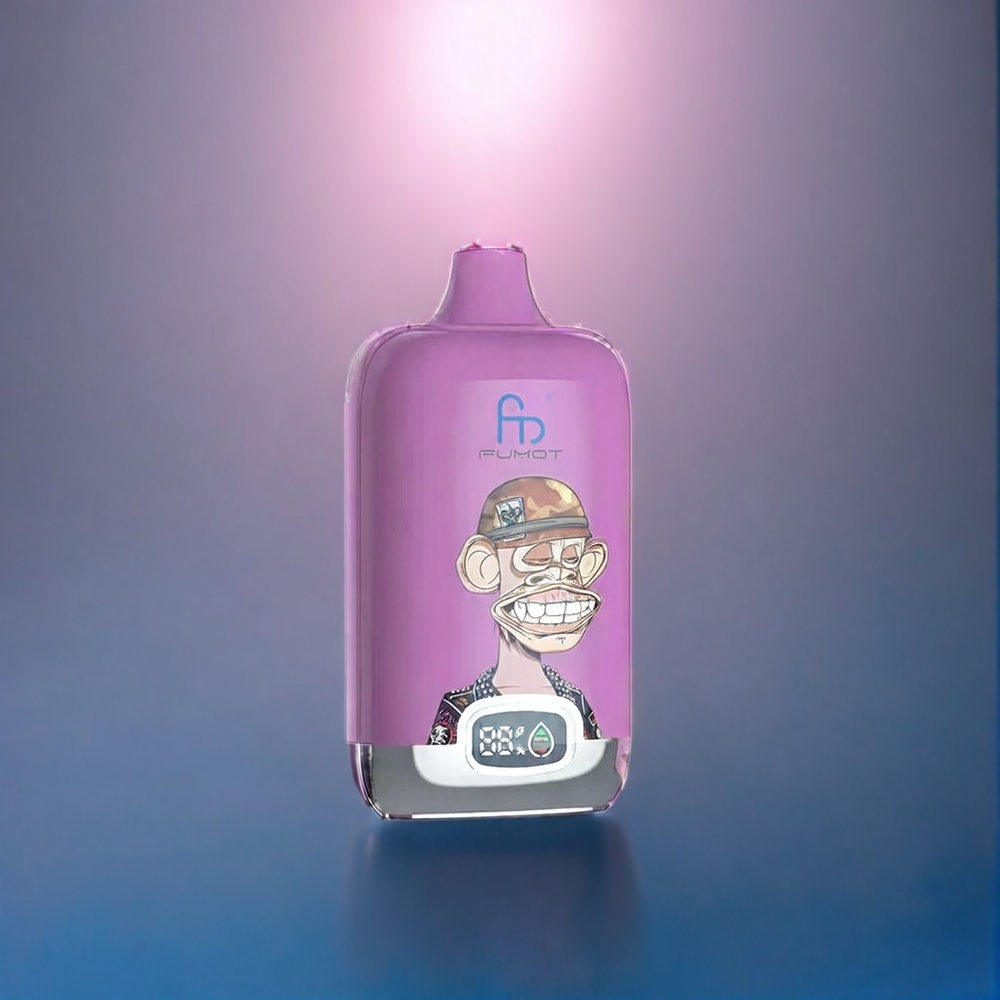 Blåsyrra Hallon Fumot Tornado Digital Box 12000 Puffar 20ml Mesh Sverige Grossist