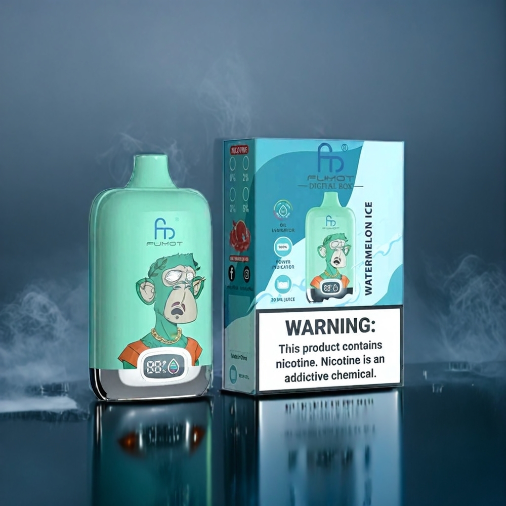 Jordgubb Fumot Tornado Digital Mesh 12000 Puffar 20ml Type-C Sverige Grossist
